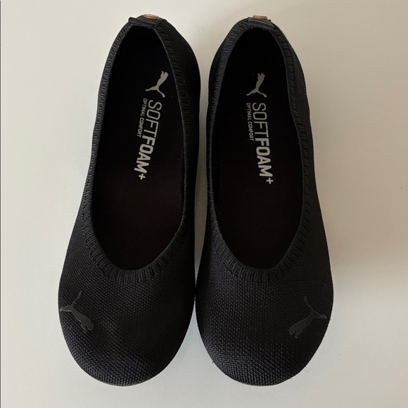 Puma Iliana Ballet Flats Black Size 8 - Picture 2 of 10